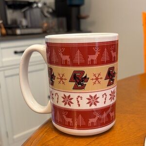 Boston College holiday mug New